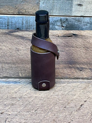 H+B HOT SAUCE HOLSTER BROWN LEATHER