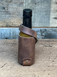 H+B HOT SAUCE HOLSTER MEDIUM BROWN LEATHER