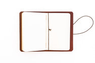 H+B Field Notes JOURNAL | ESPRESSO BROWN LEATHER JOURNAL