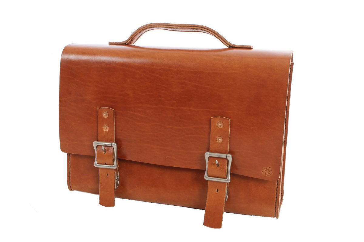 H+B TRAVELER | BUCK BROWN LEATHER