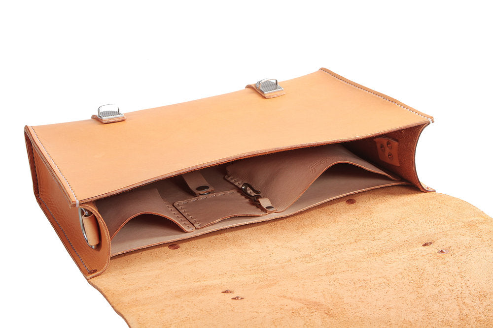 H+B WATSON BAG | RUSSET LEATHER