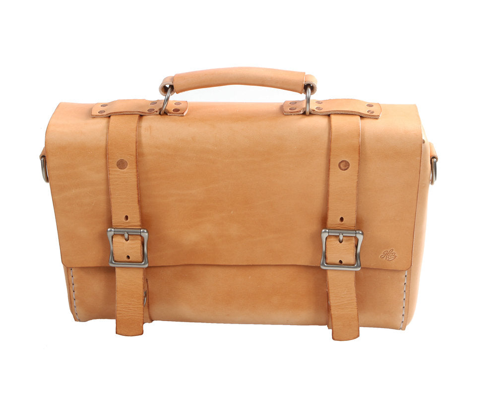 H+B LEATHER BAG | CLASSIC RUSSETLEATHER BAG