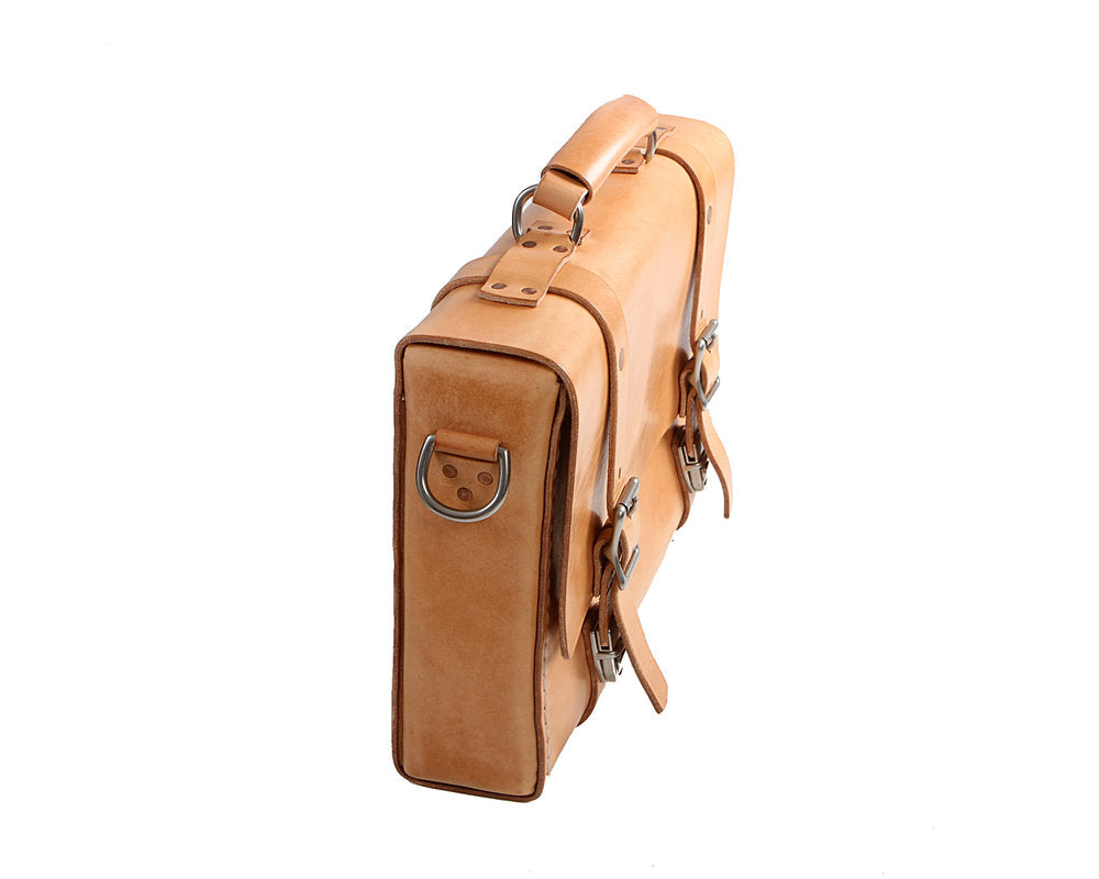 H+B LEATHER BAG | CLASSIC RUSSET LEATHER BAG