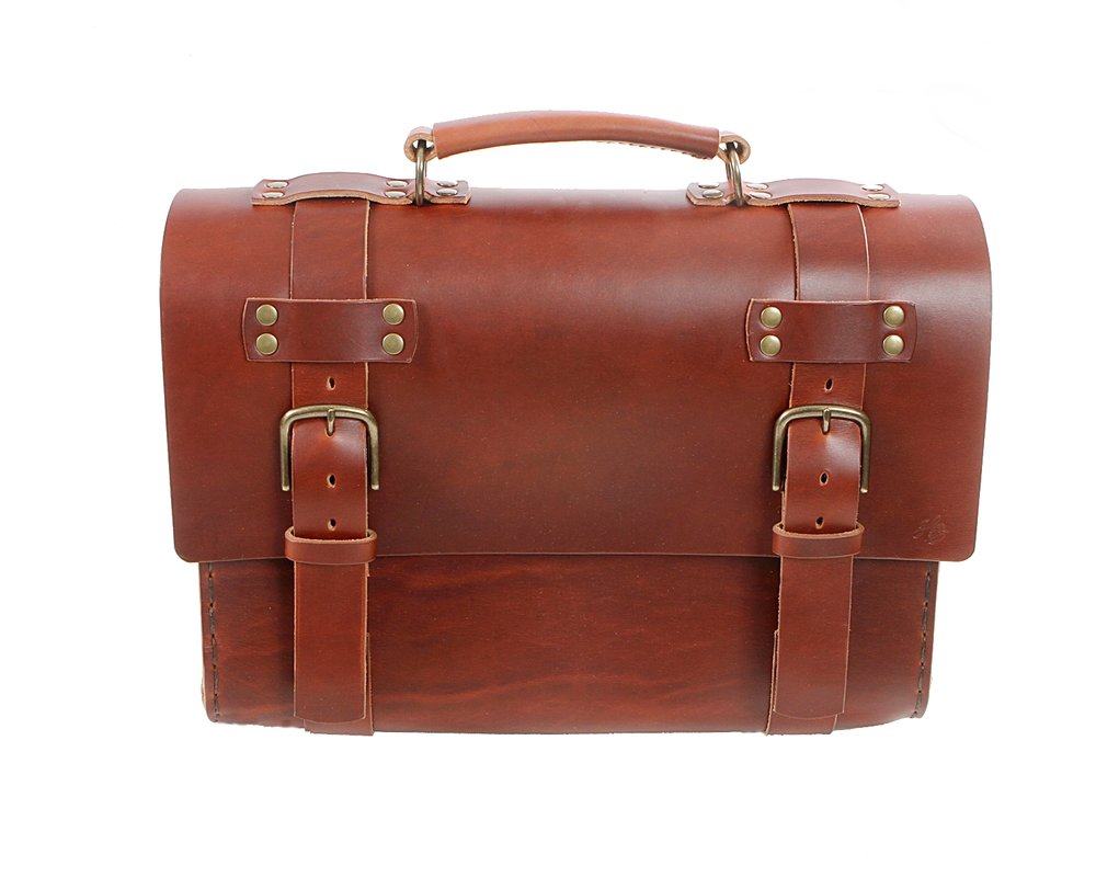 H+B SADDLE | BURNT UMBER LEATHER