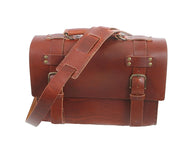 H+B SADDLE | BURNT UMBER LEATHER