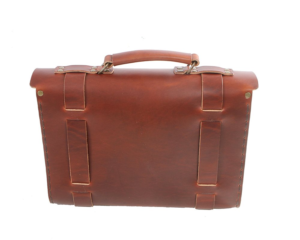 H+B SADDLE | BURNT UMBER LEATHER