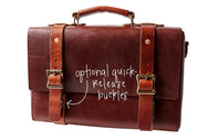 H+B LEATHER BAG | CLASSIC RUSSET LEATHER BAG