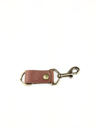 H+B KEY FOB | SEDONA BROWN LEATHER KEY FOB