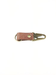 H+B KEY FOB | SEDONA BROWN LEATHER KEY FOB
