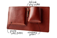 H+B MESSENGER | ESPRESSO LEATHER
