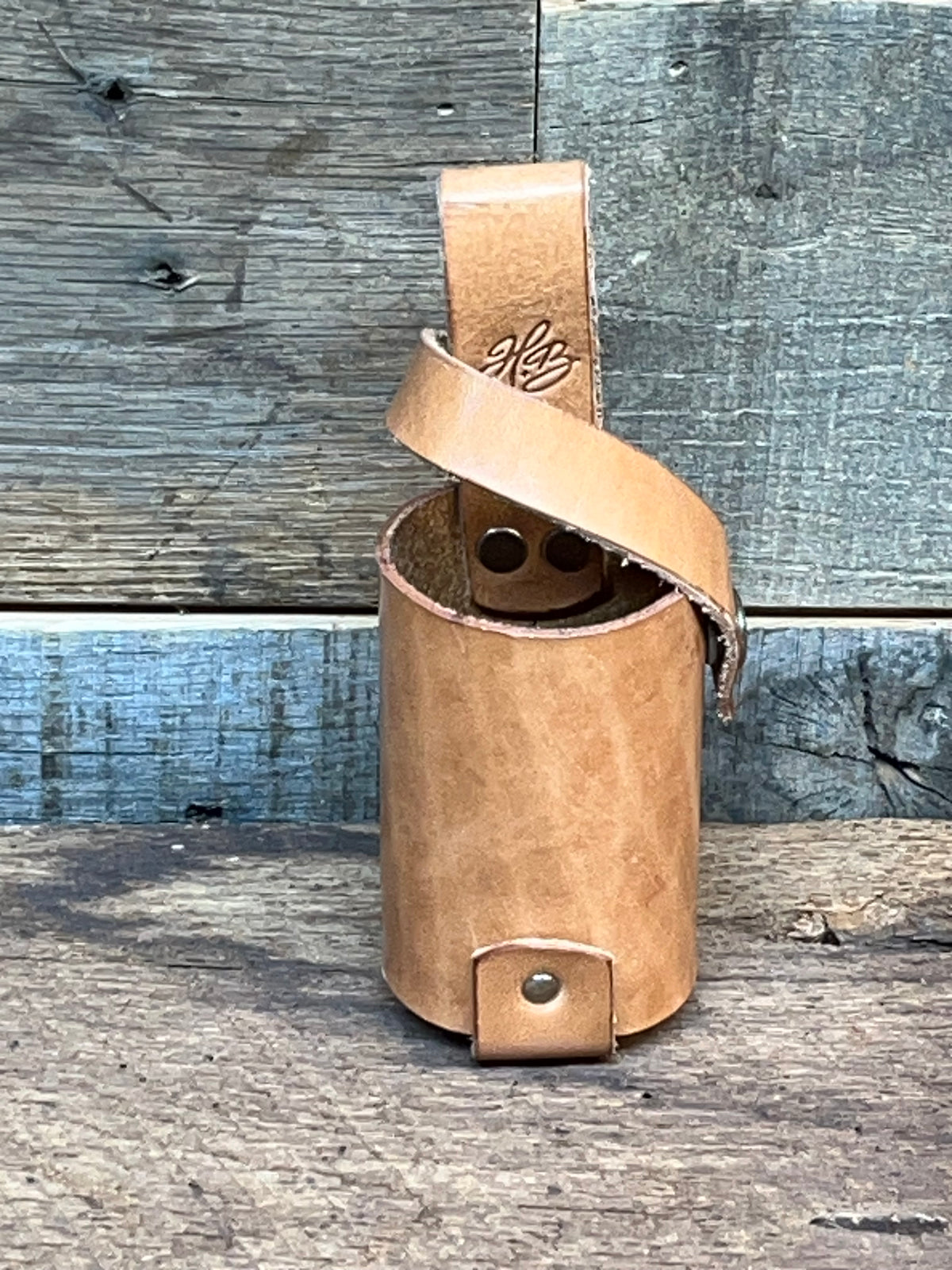 H+B HOT SAUCE HOLSTER RUSSET  LEATHER