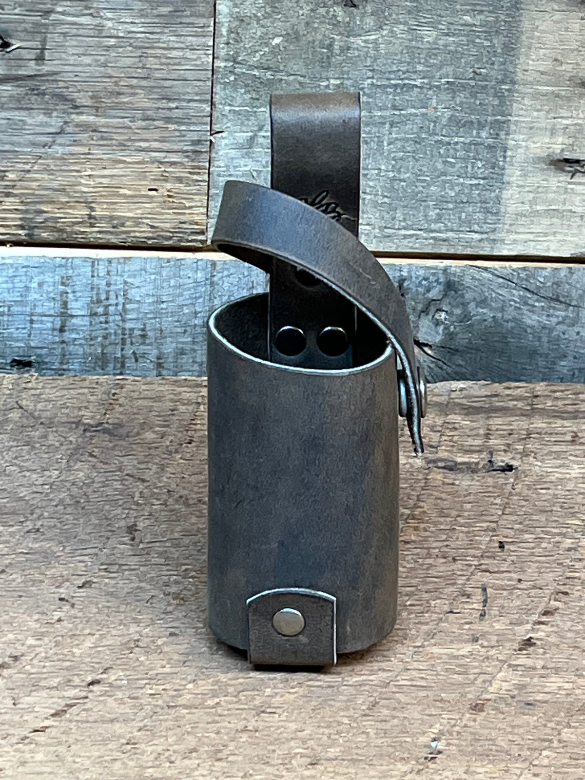 H+B HOT SAUCE HOLSTER CRAZYHORSE  LEATHER