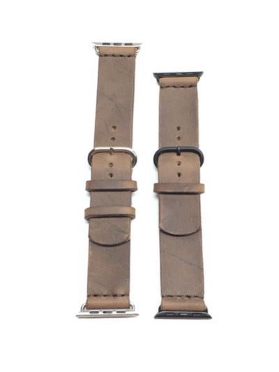 H+B APPLE WATCHBAND - DISTRESSED FULL GRAIN LEATHER