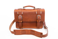 H+B SADDLE | TAN LEATHER