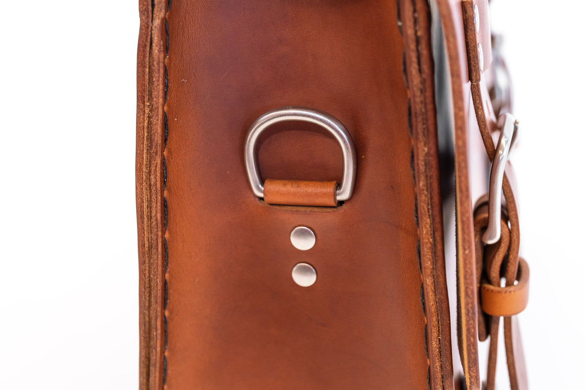H+B SADDLE | TAN LEATHER