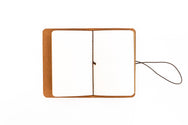 H+B FIELD NOTES JOURNAL | BUCK BROWN LEATHER JOURNAL