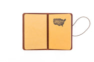 H+B Field Notes JOURNAL | BURNT UMBER LEATHER JOURNAL