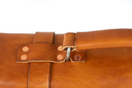 H+B LEATHER BAG | CLASSIC BUCK BROWN LEATHER BAG