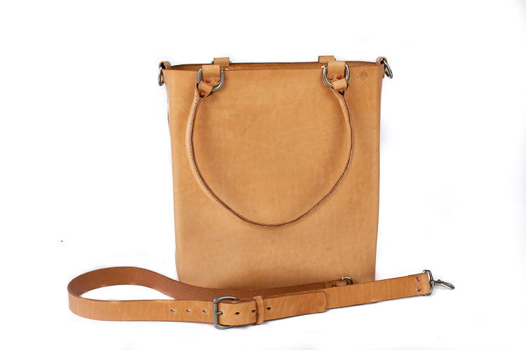 Leather Tote Bag | H+B Everyday Russet Leather Tote Bag | Premium Edition