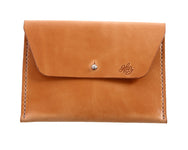 H+B COSMETIC BAG | RUSSET LEATHER COSMETIC BAG