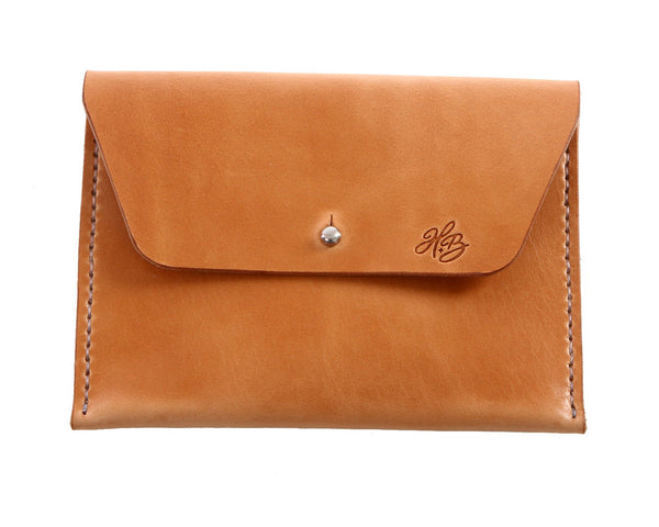 H+B COSMETIC BAG | RUSSET LEATHER COSMETIC BAG