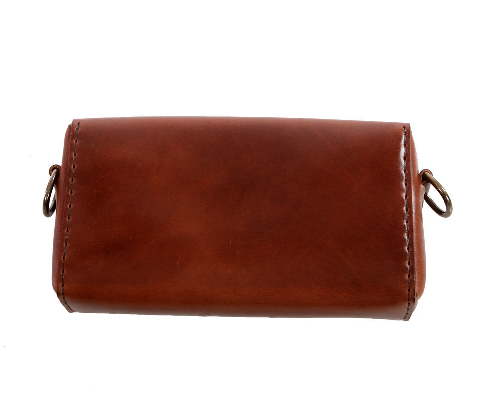 Hb Collection Purses H+B CROSSBODY | ESPRESSO LEATHER CROSSBODY PURSE | Hand+Built Leather Goods
