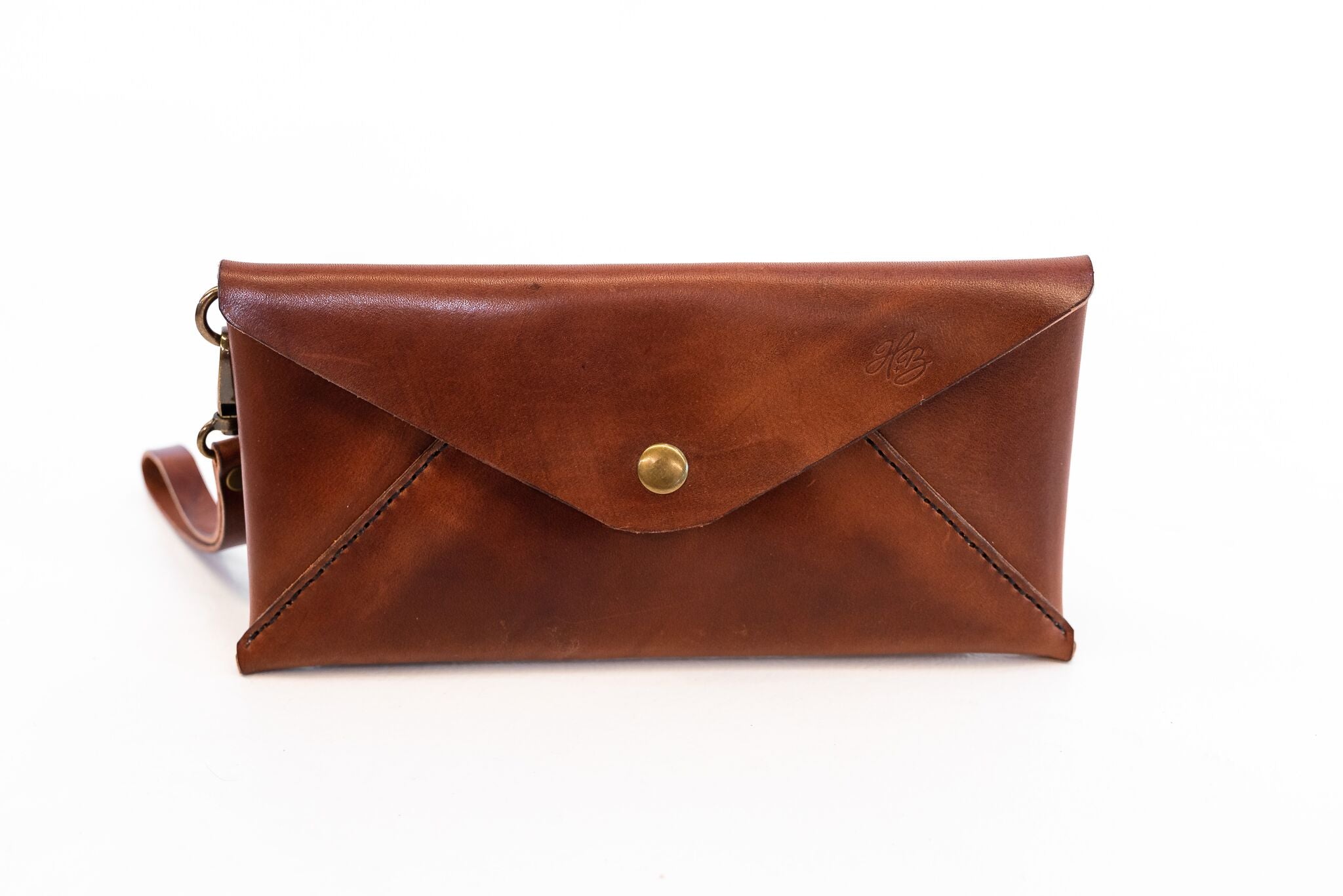 Leather clearance hand clutch