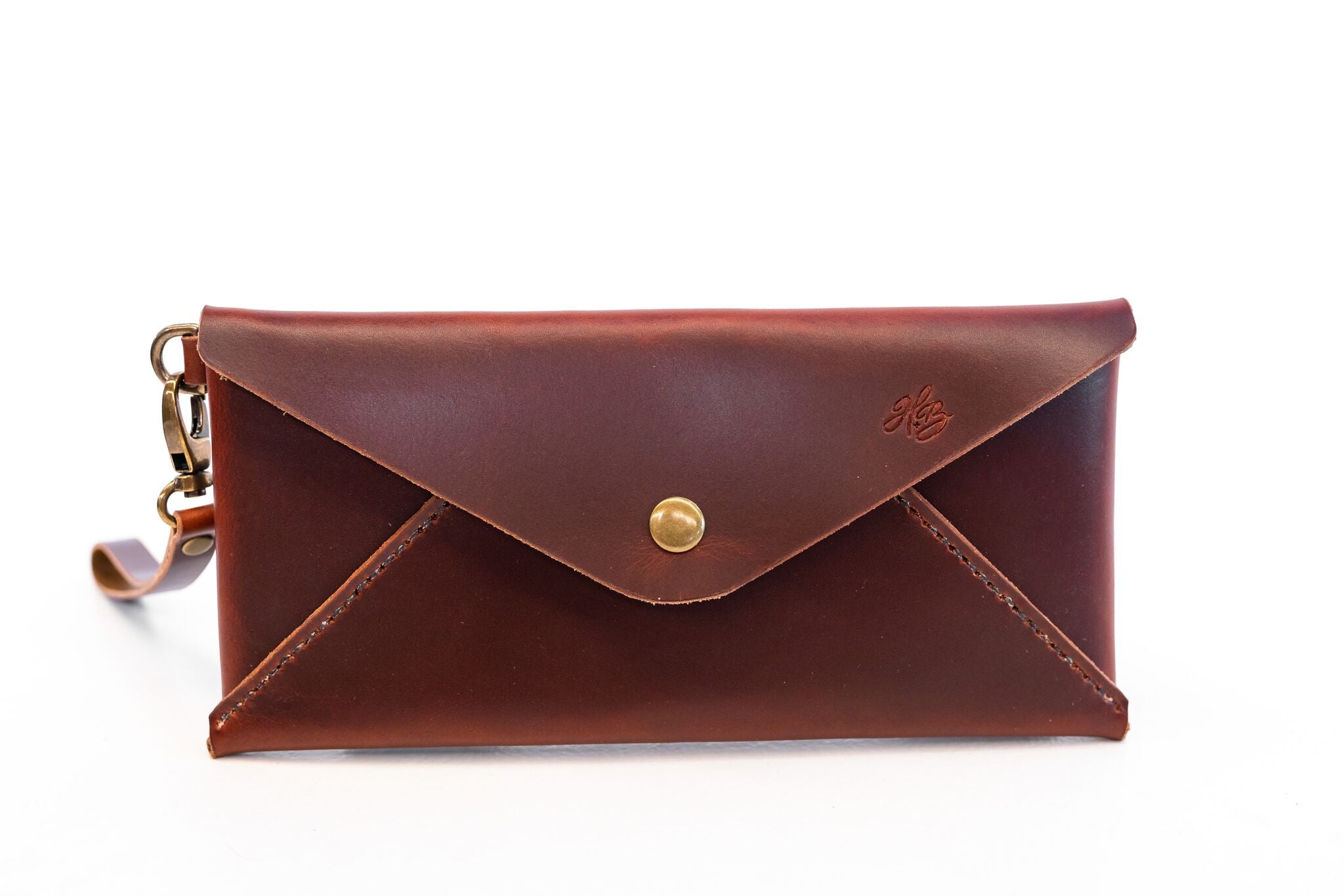 Envelope Clutch Purse | Dark Brown